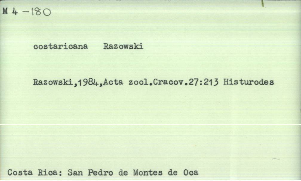 front of card